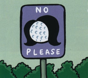 Purple sign that says 