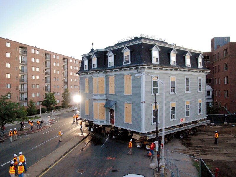 house being moved