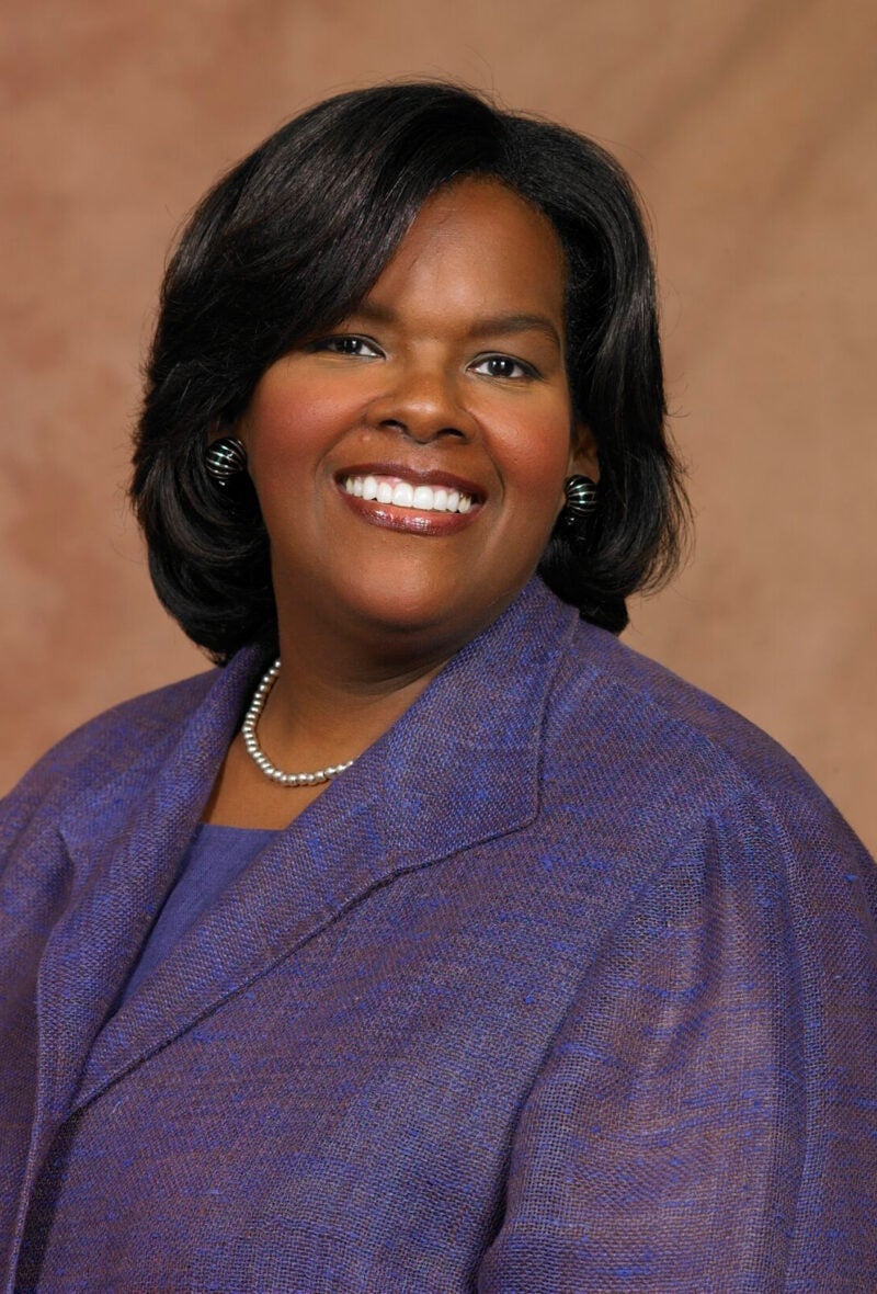 Portrait of Jacqueline Berrien smiling