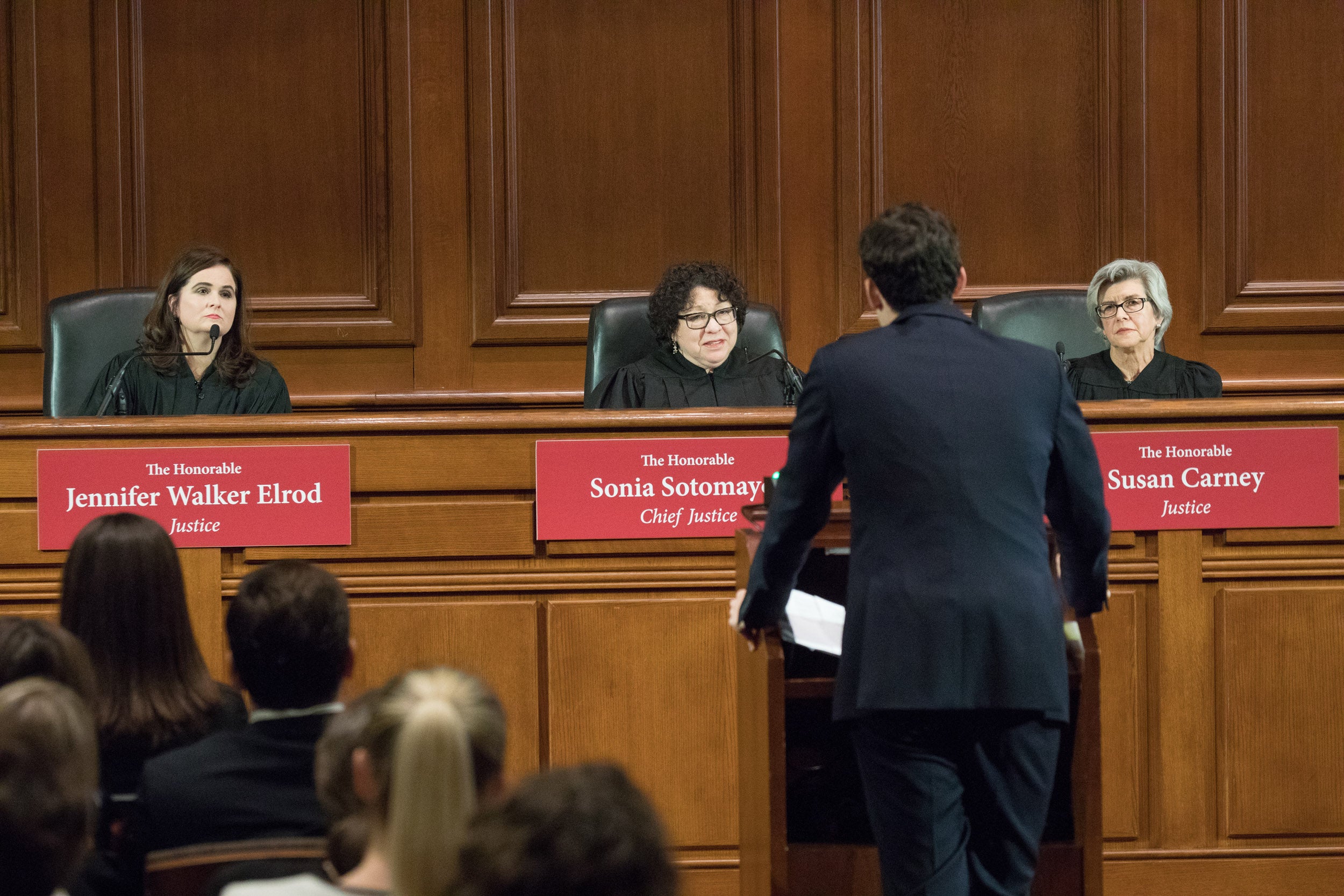photo of sotomayor and judges