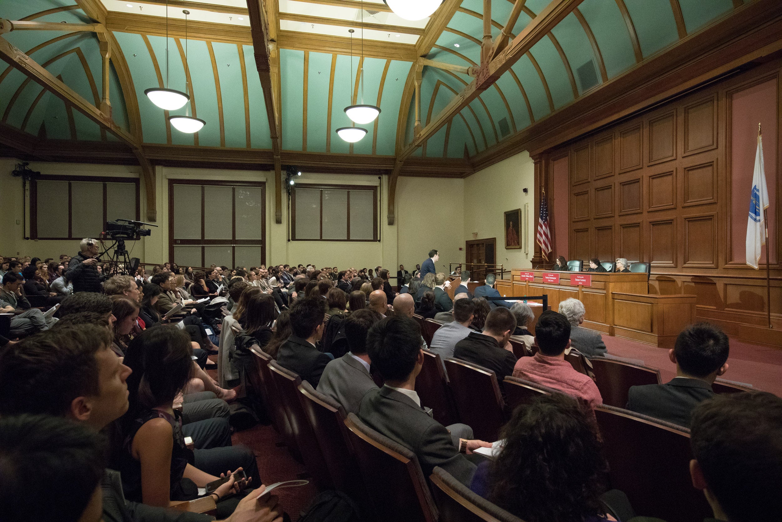 Gallery: Harvard Law School's 2018 Ames Moot Court Competition