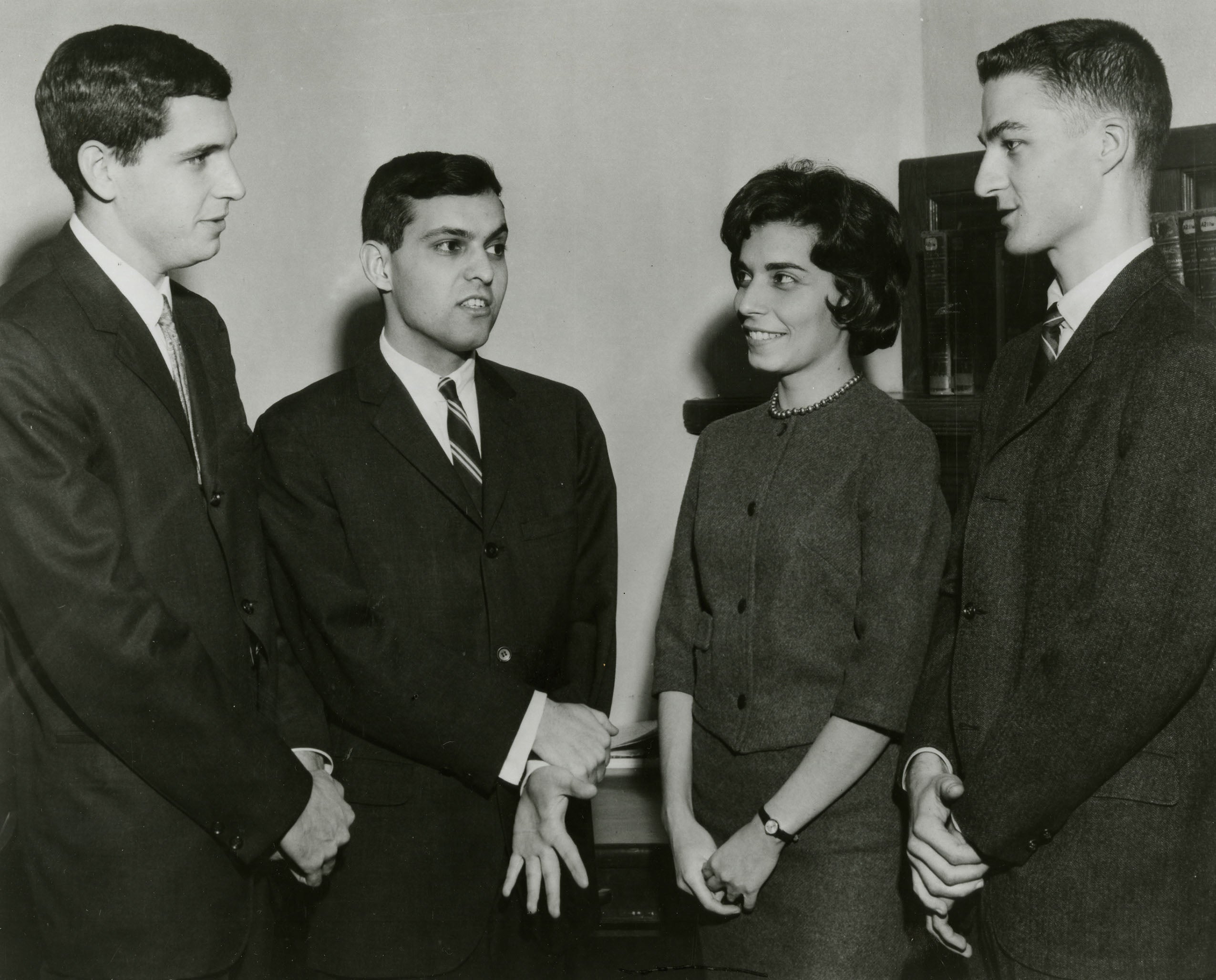 1966: Barbara Jacobs Rothstein '66 is the first woman to win best oralist in the Ames Moot Court Competition.