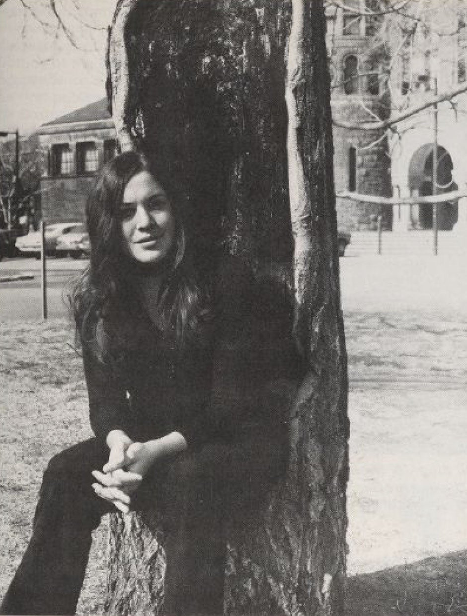 1974: Susan Estrich '74 is the first woman elected president of the Harvard Law Review.