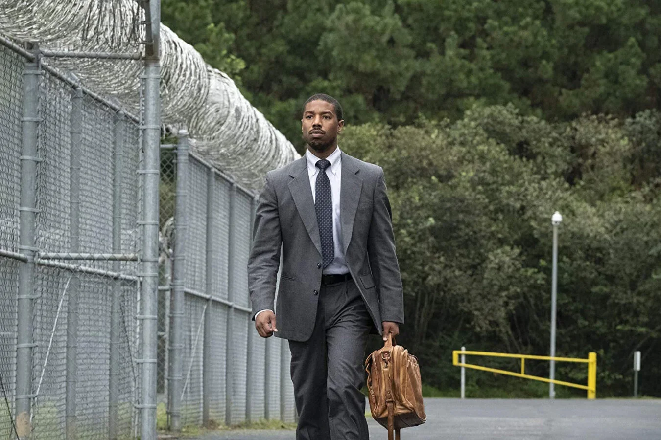 photo of michael b. jordan in just mercy