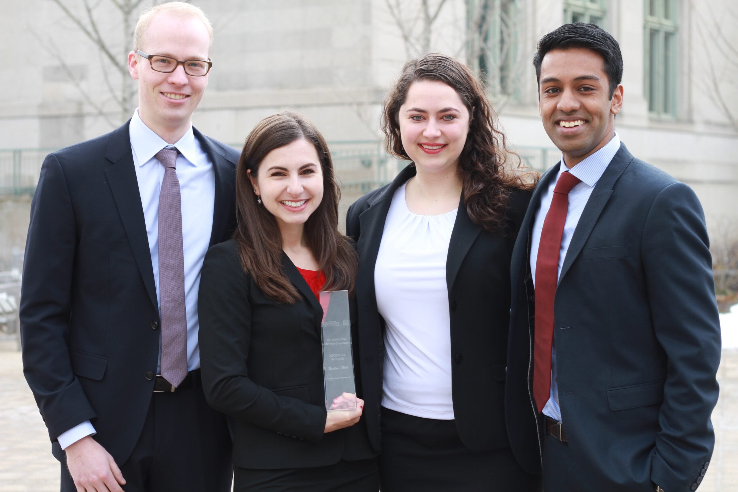 HLS 2017 National Student Trial Advocacy Competition team
