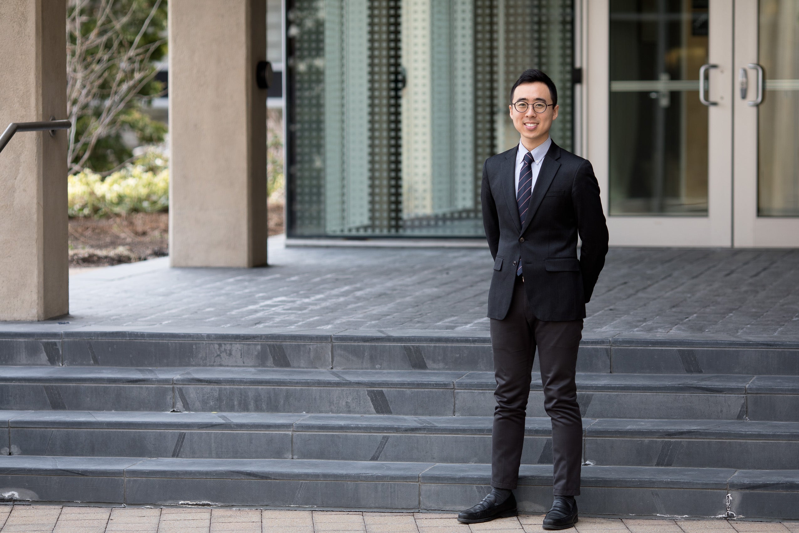 An advocate for children, Ha Ryong (Michael) Jung ’18 has also taken a wider view