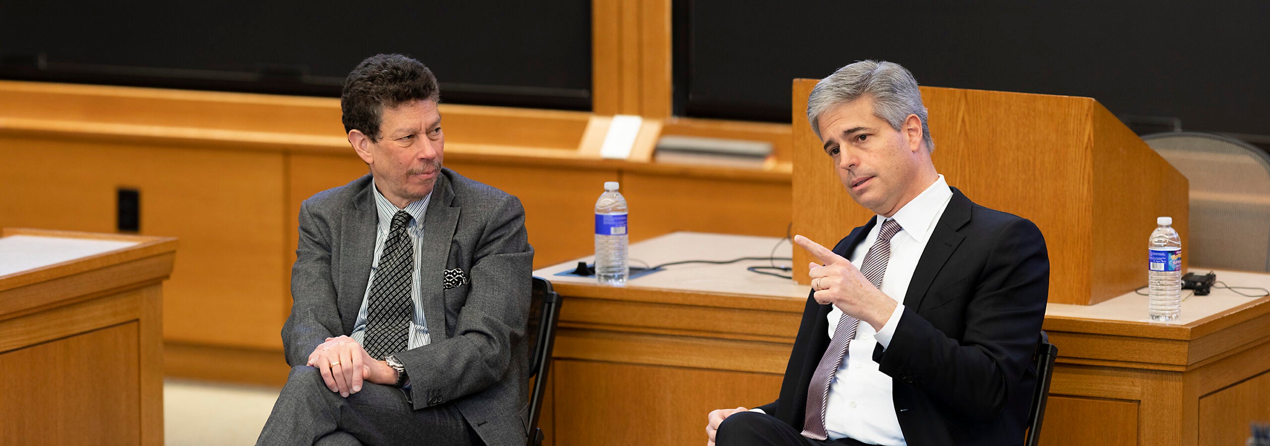 Proskauer Chairman Joe Leccese talks firm’s winning strategy with Professor Wilkins