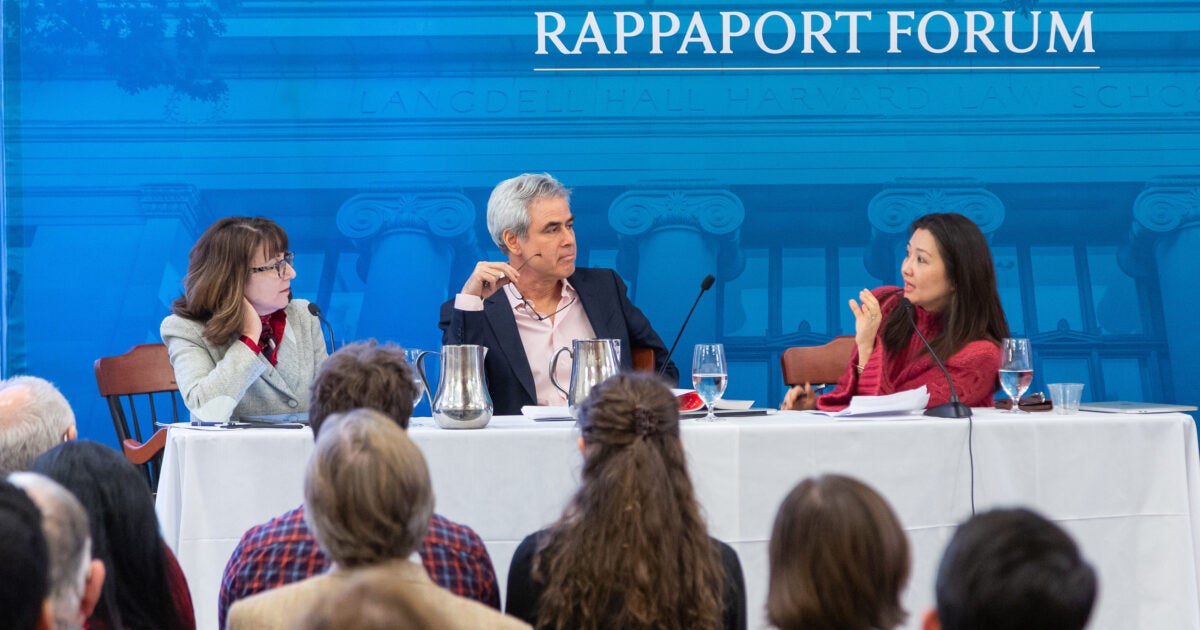 Rappaport Forum panelists