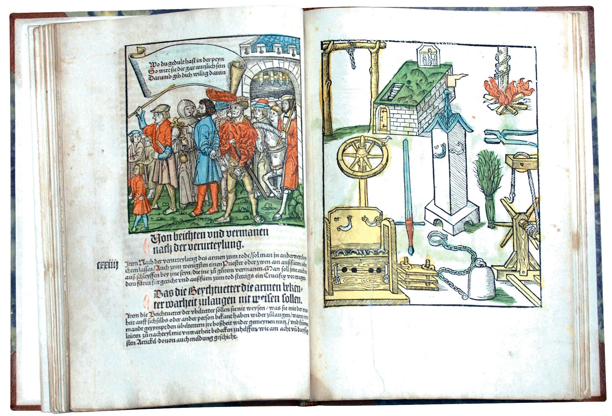 Illustrations from a 16th century book