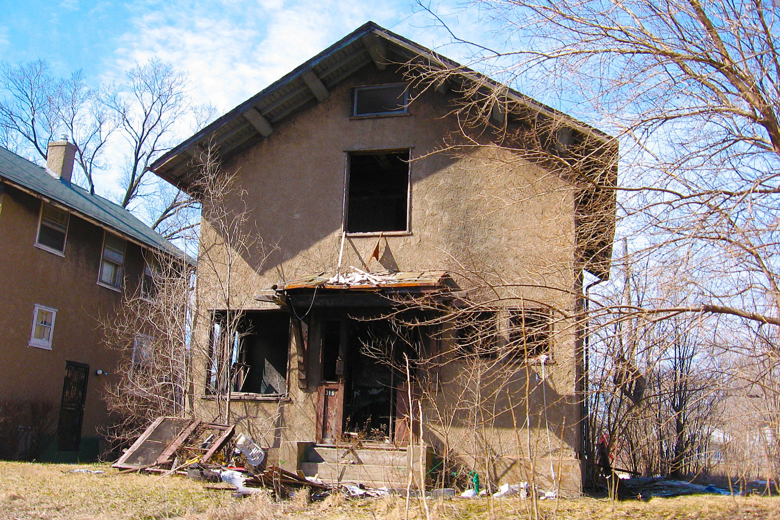 Abandoned house