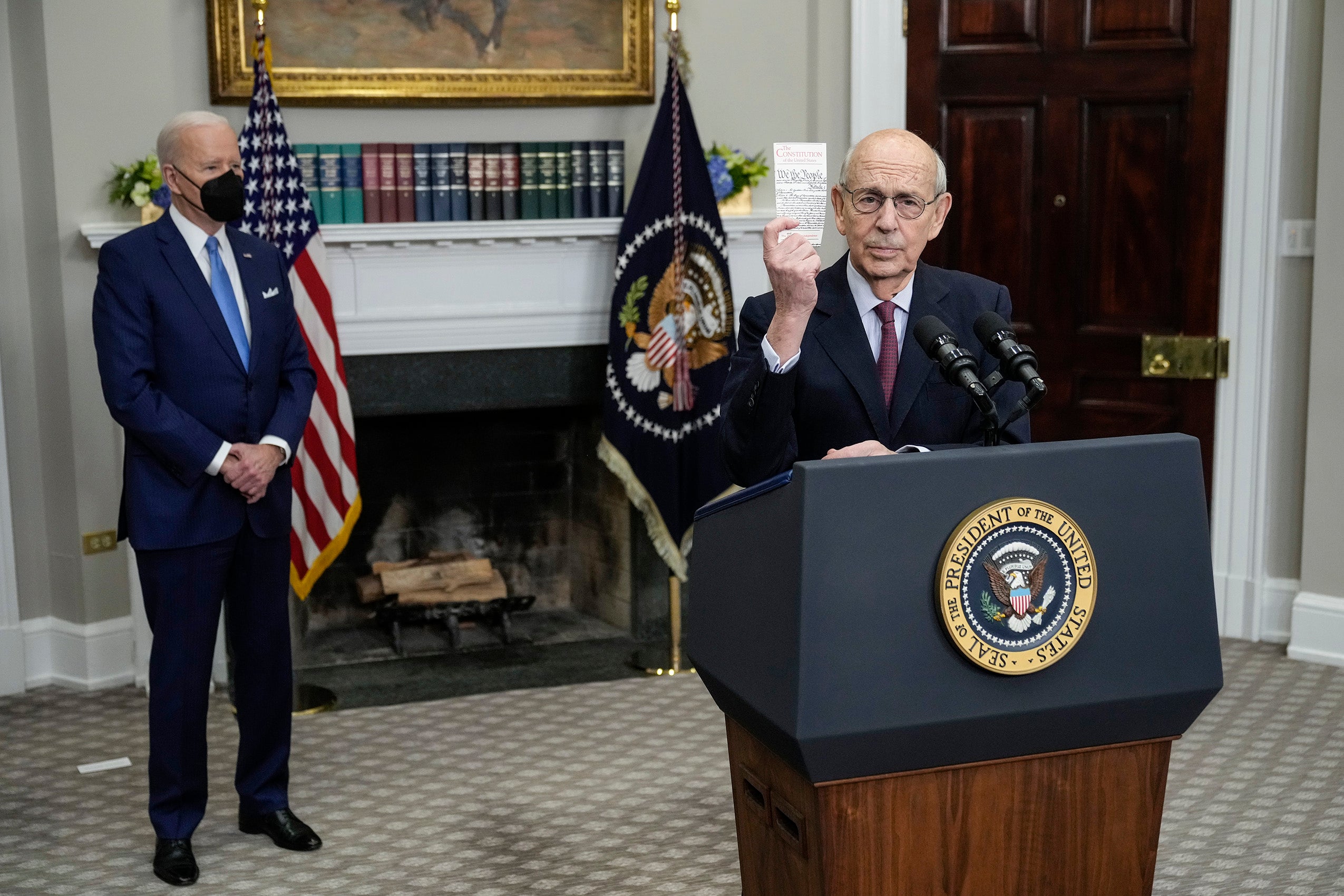 Supreme Court Justice Stephen Breyer Announces His Retirement At The White House