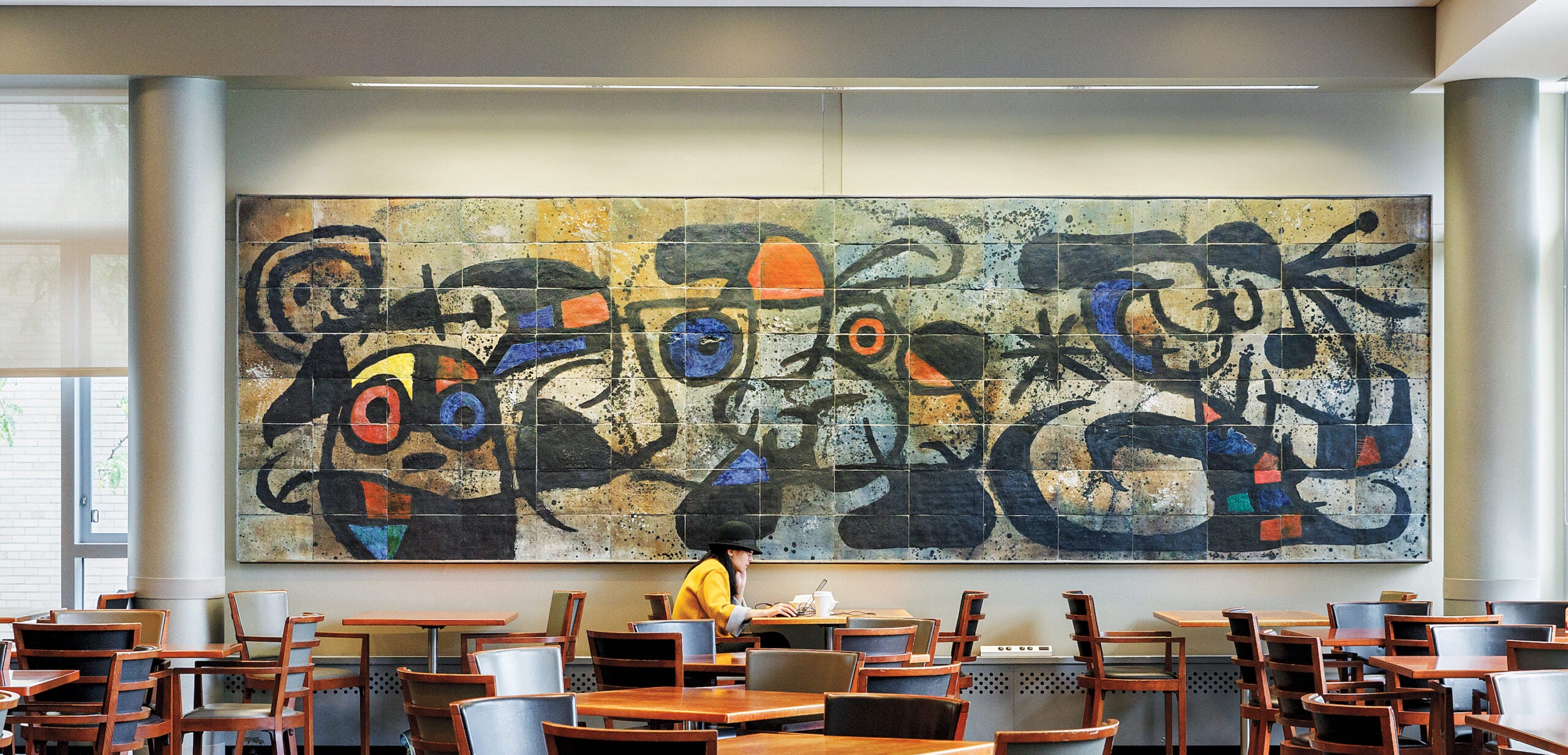 Joan Miró, untitled ceramic mural, 1960