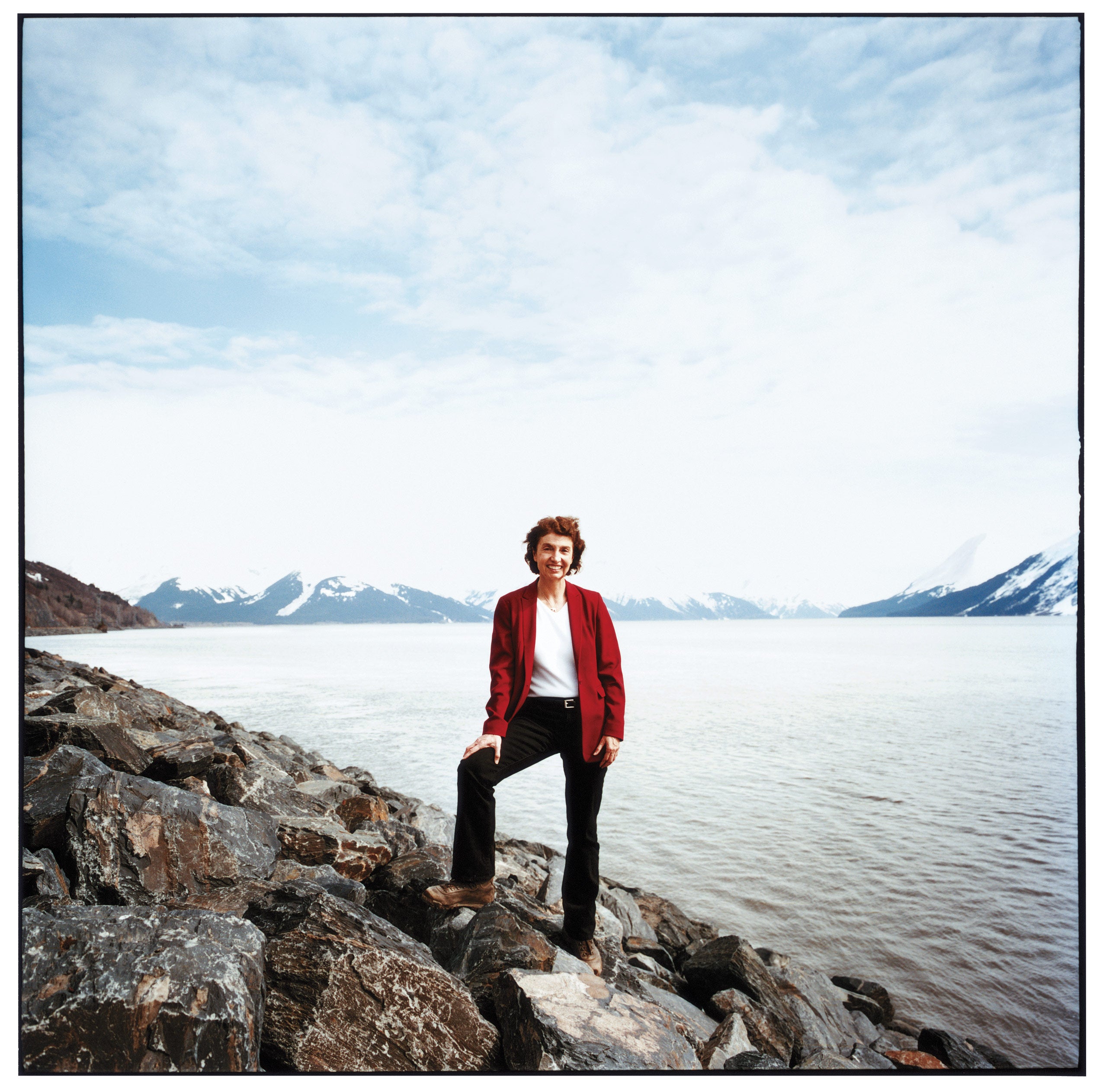 Deborah Williams ’87, photographed near Anchorage