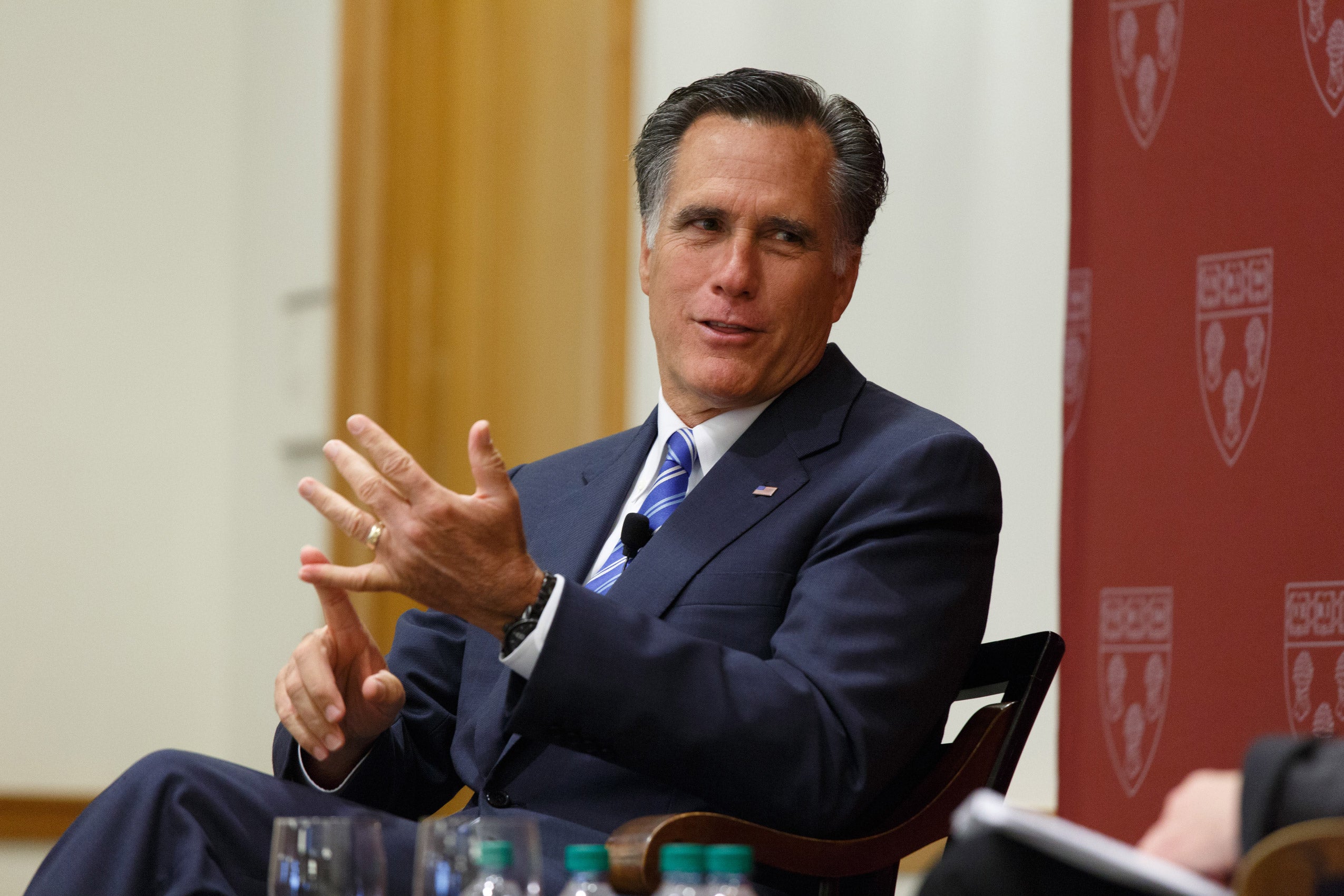 Mitt Romney speaking