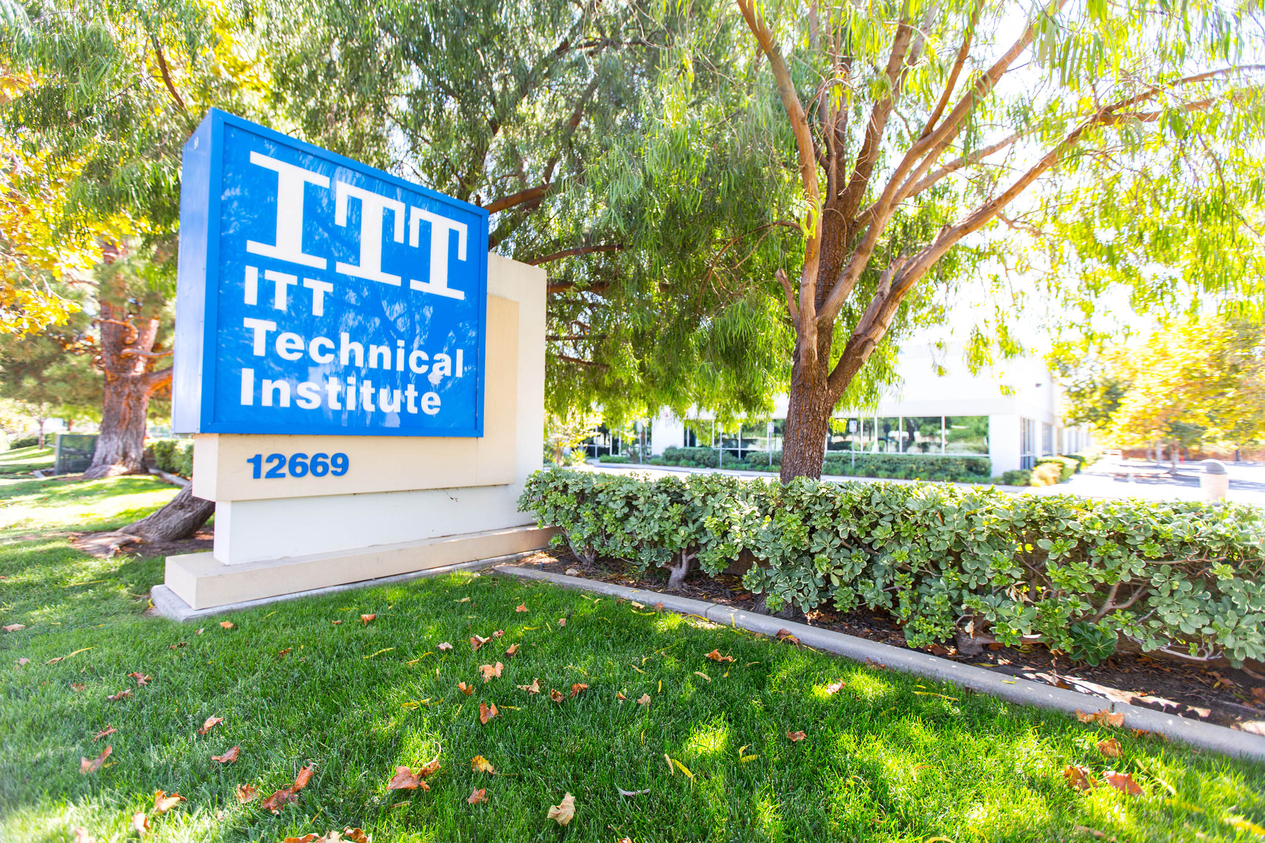 ITT Technical Institute sign
