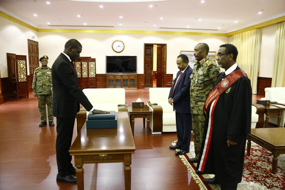 Nasredeen Abdulbari sworn in as Sudan's Minister of Justice