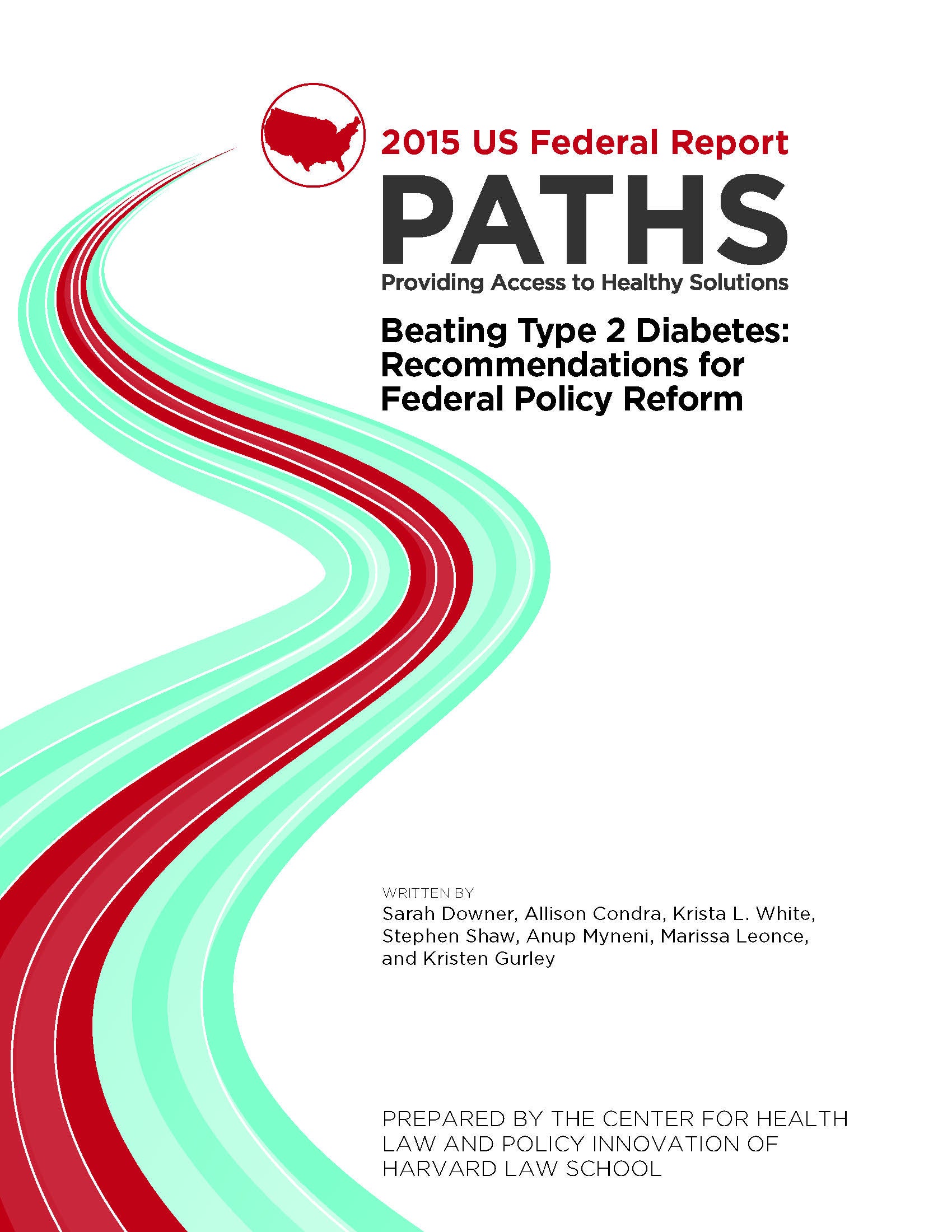 Cover of 2015 US Federal Report PATHS 
