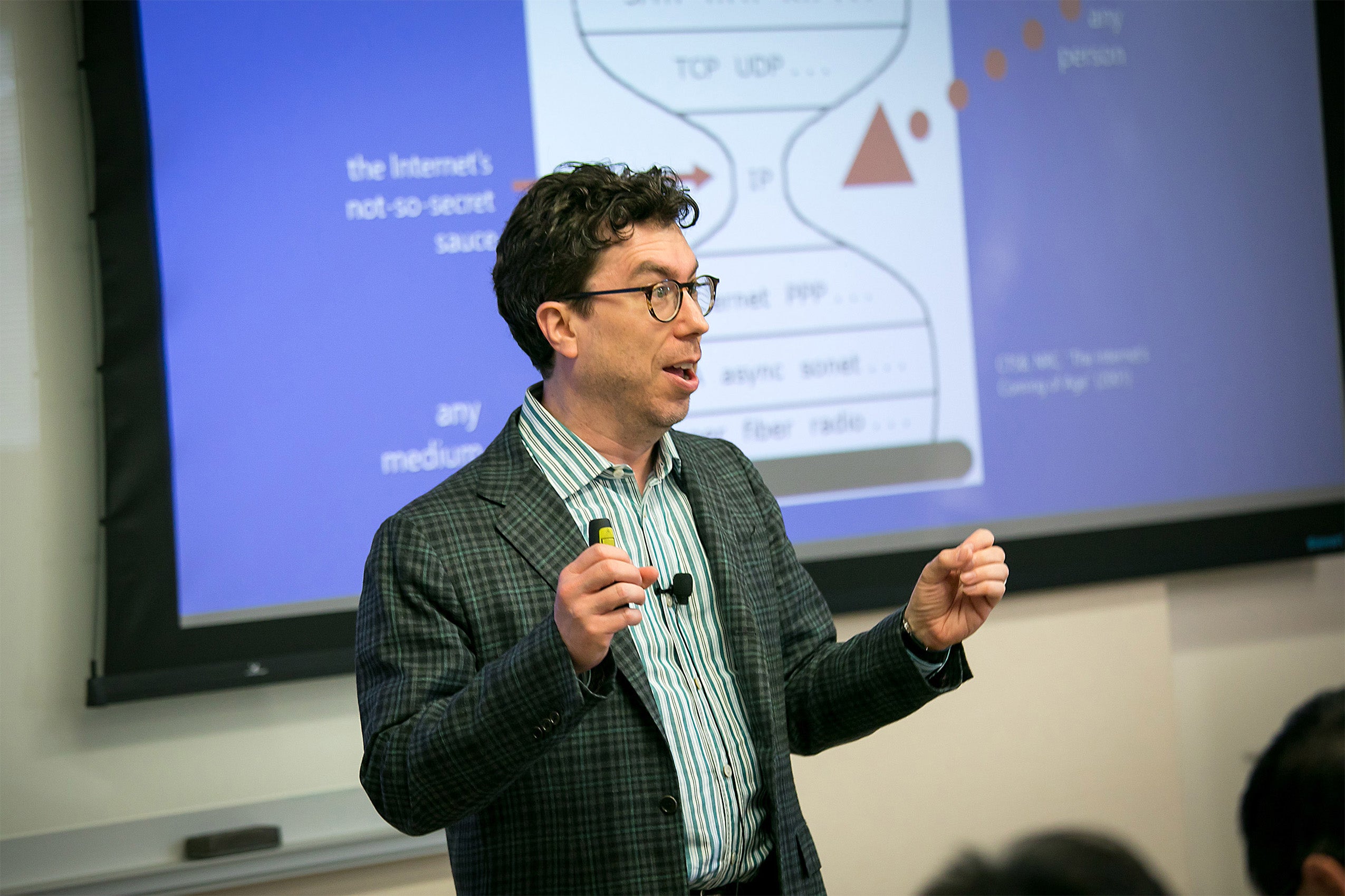 Jonathan Zittrain speaking at an event in Palo Alto, CA