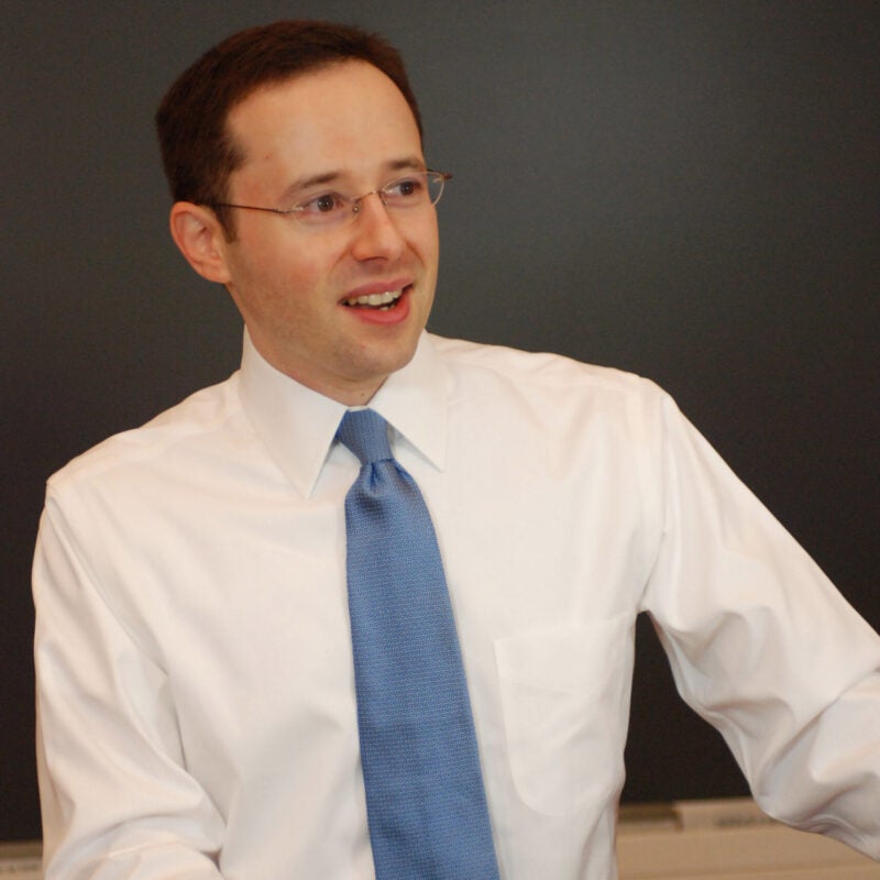 Robert Sitkoff speaking at a podium