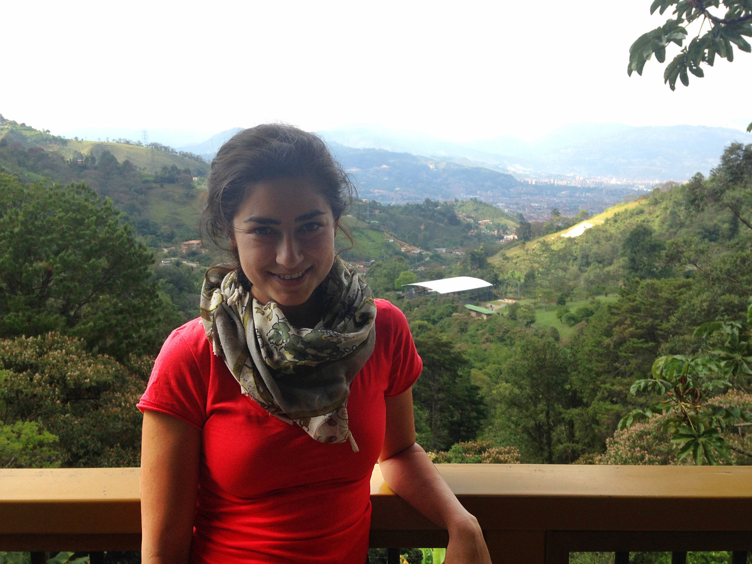 Sima Atri ’15 traveled to Medellin, Colombia, to research workers’ rights and empowerment issues.