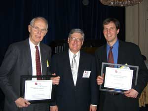 Fisher and Shapiro receive award