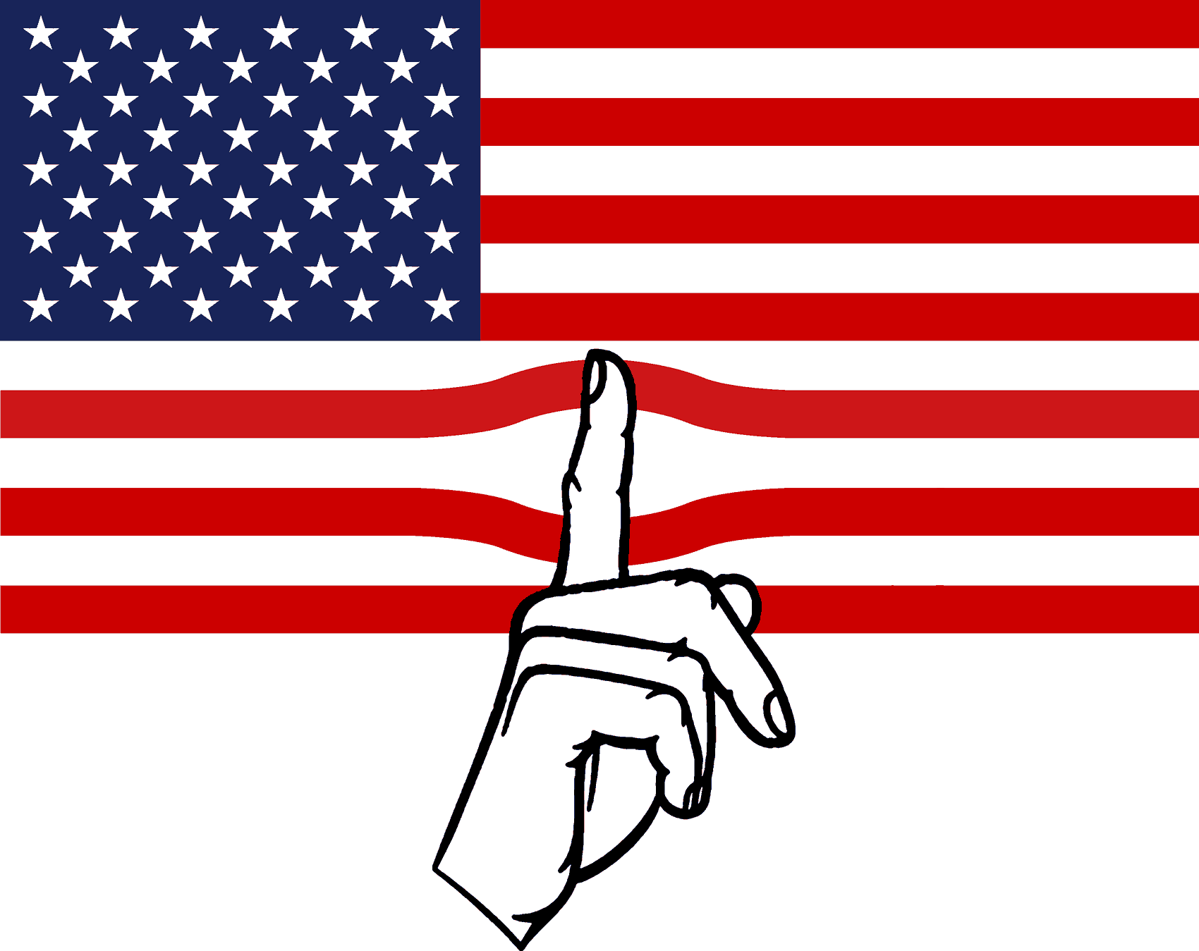 Illustration of the american flag