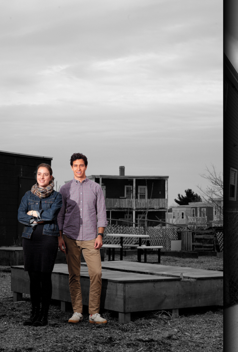 Four images from the feature in a series