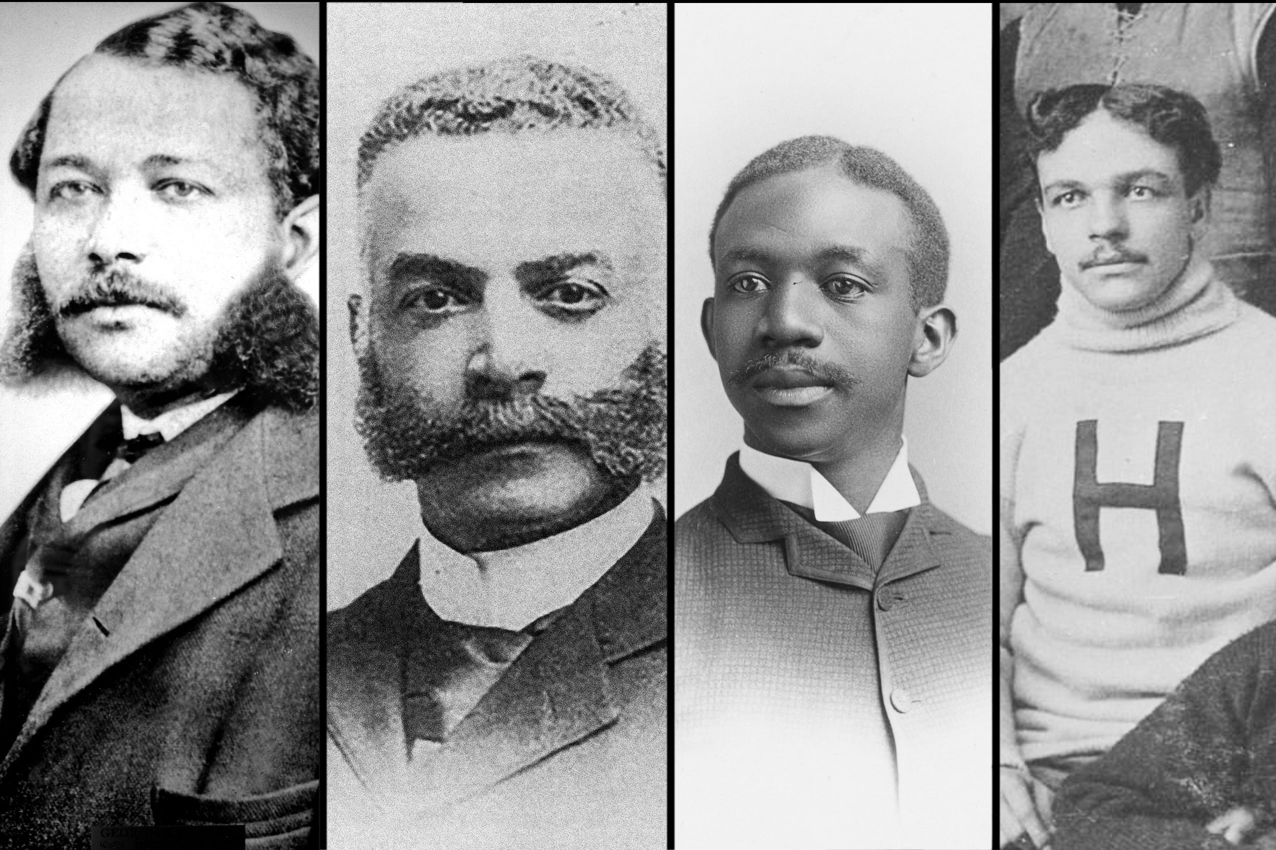 Four black men (Harvard Law's first black graduates)