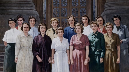 The first women graduates of Harvard Law School