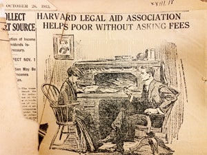 Harvard Legal Aid Bureau Ad
