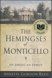 The Hemingses of Monticello bookcover