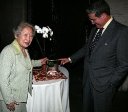 Sadako Ogata and Professor Robert Mnookin