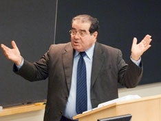 Supreme Court Justice Antonin Scalia ’60