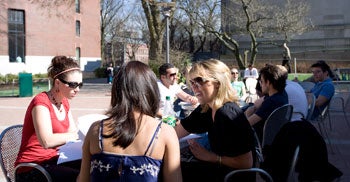 HLS Students on Campus
