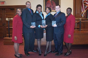 Criminal Justice trail advocacy competition winners