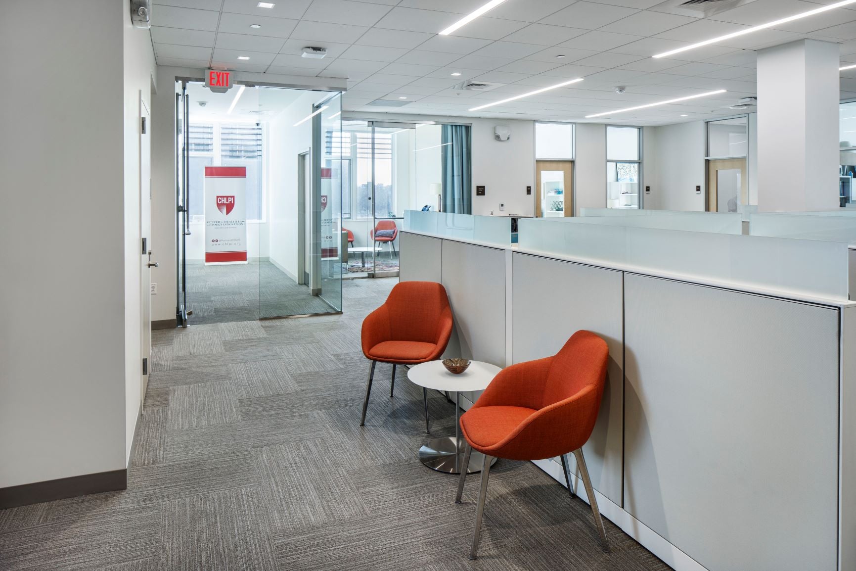 inside of a building