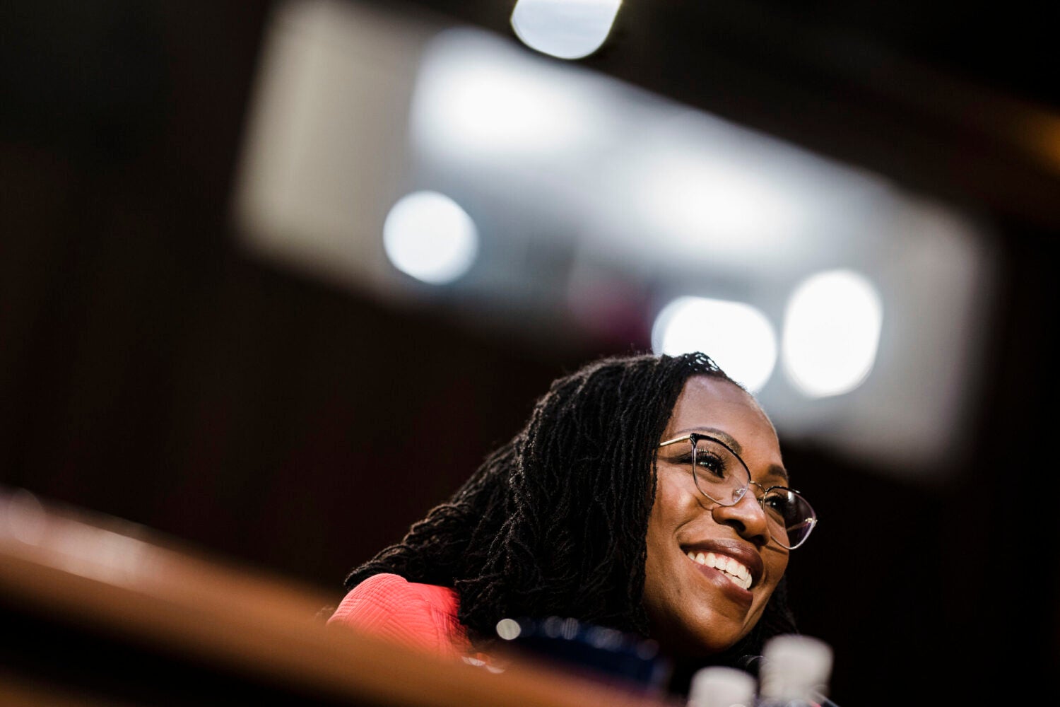 Ketanji Brown Jackson smiling
