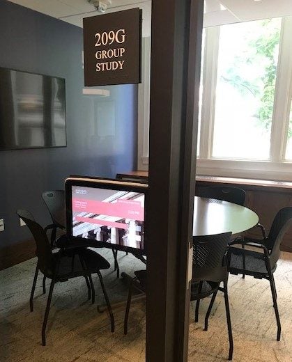 Group Study Room, Langdell Hall