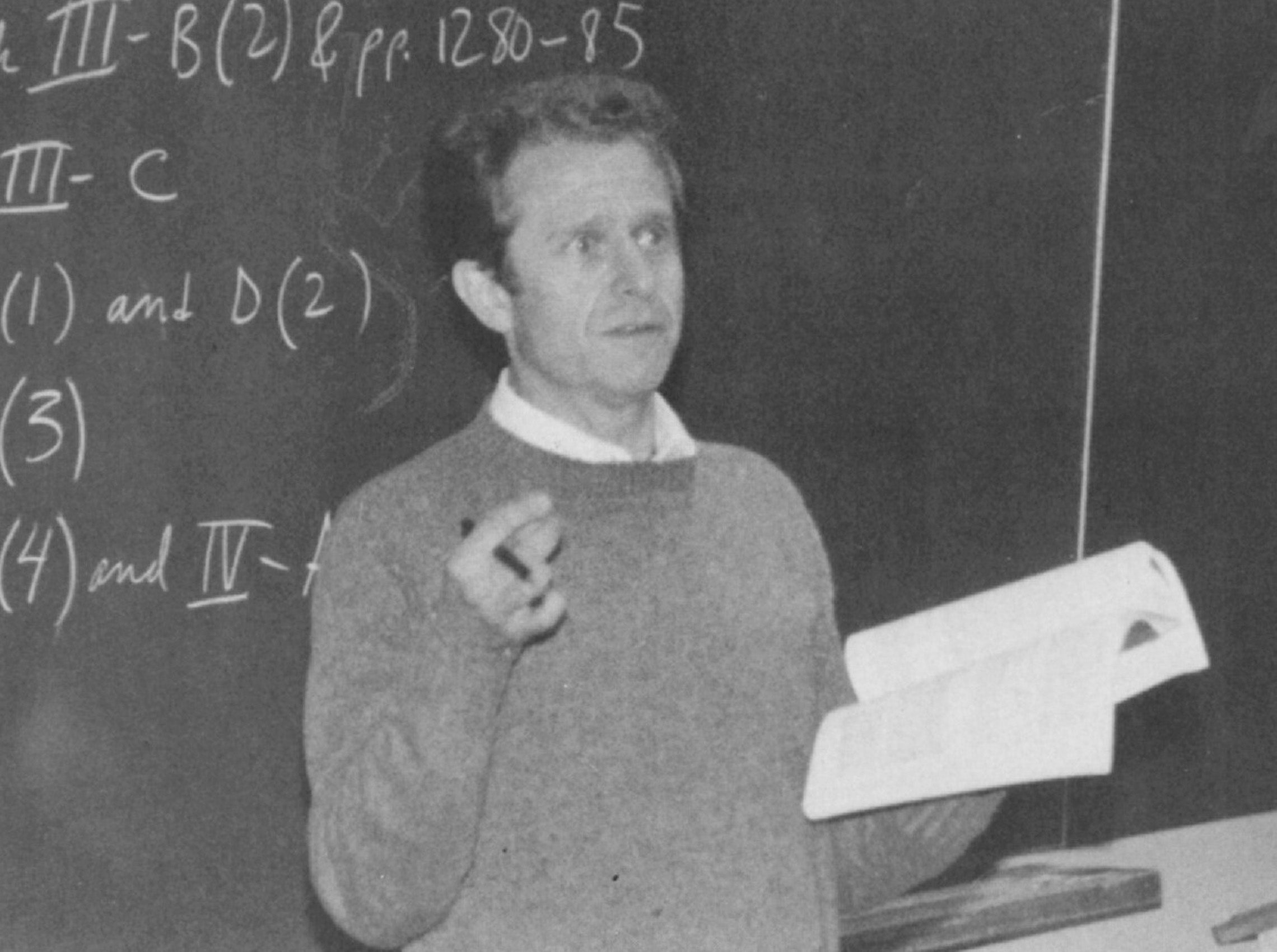 Laurence Tribe teaching