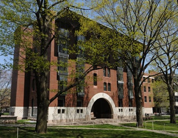 Exterior of Hauser Hall