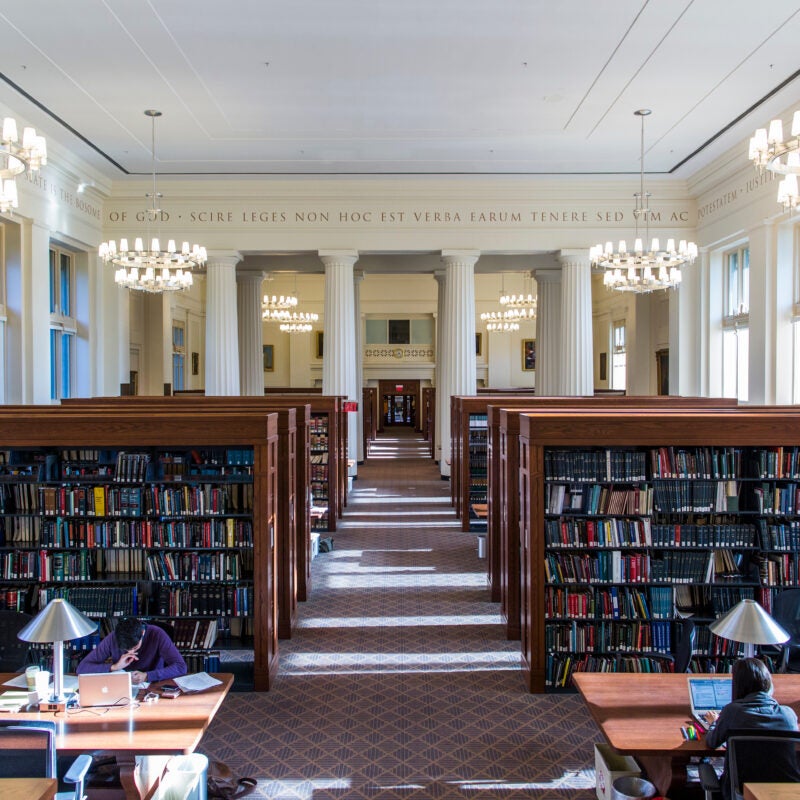 Library Spaces & Technology - Harvard Law School | Harvard Law School