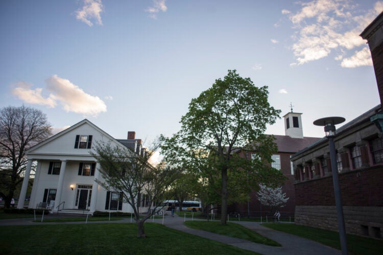 Gannet House at dusk