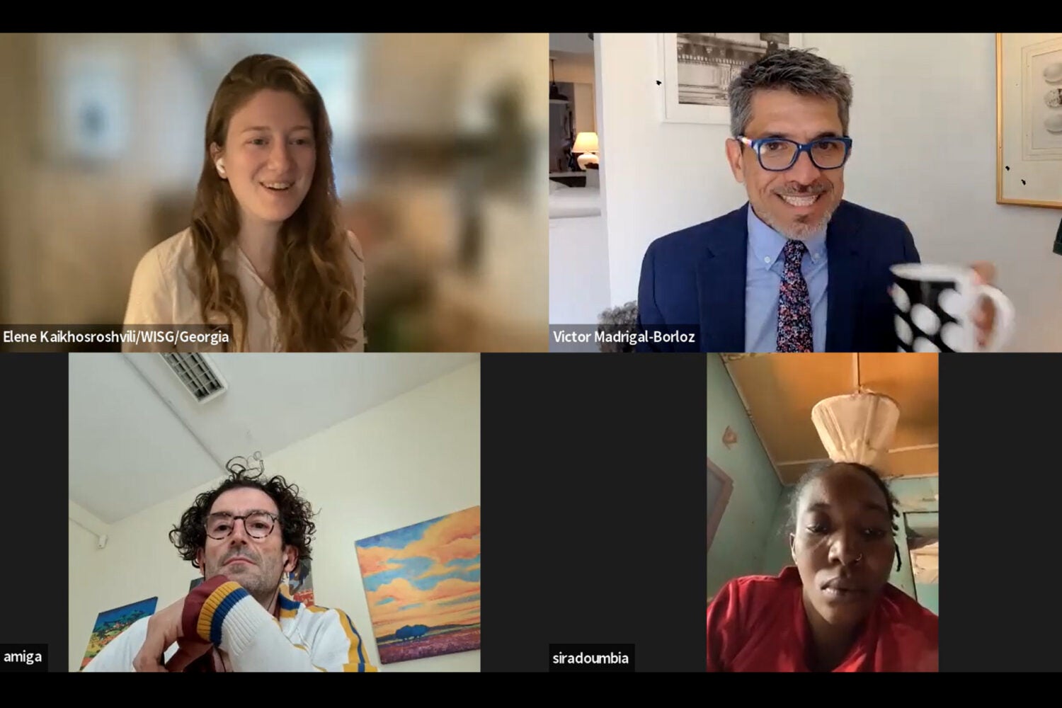 Human Rights Program public consultation group screen shot.