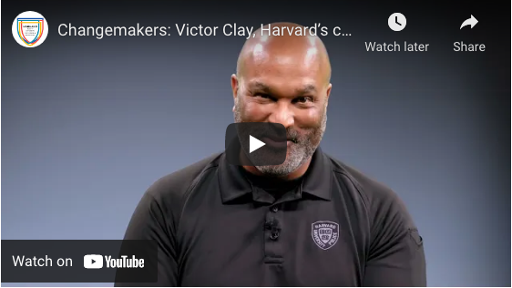 screenshot of Victor A. Clay changemakers video