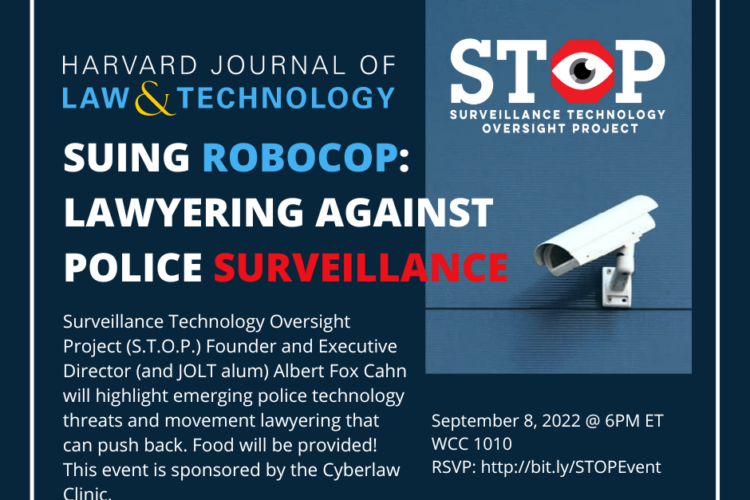 Image thumbnail for Suing Robocop: Lawyering Against Police Surveillance