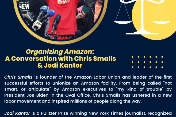 Image thumbnail for Organizing Amazon: A Conversations with Chris Smalls and Jodi Kantor