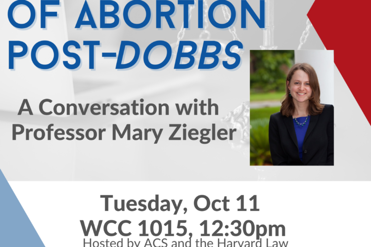 Image thumbnail for The State of Abortion Post-Dobbs: A Conversation with Prof. Mary Ziegler
