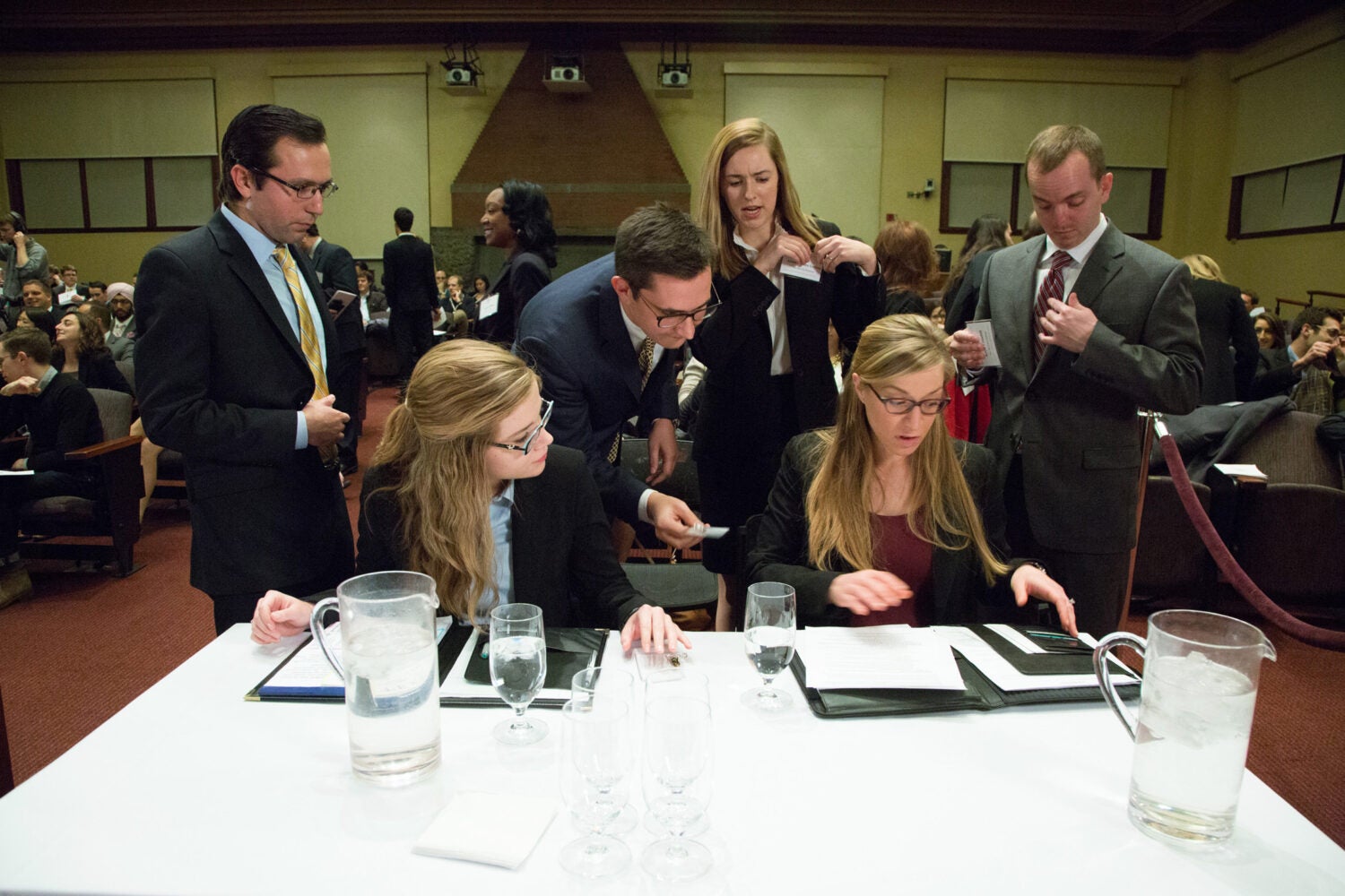 Photo from the 2015 Ames Moot Court.