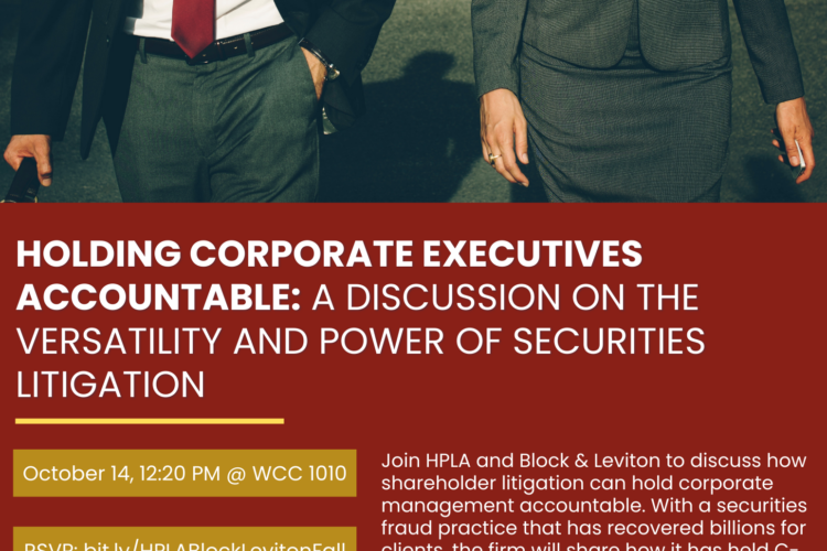 Image thumbnail for Holding Corporate America Accountable Through Securities Litigation