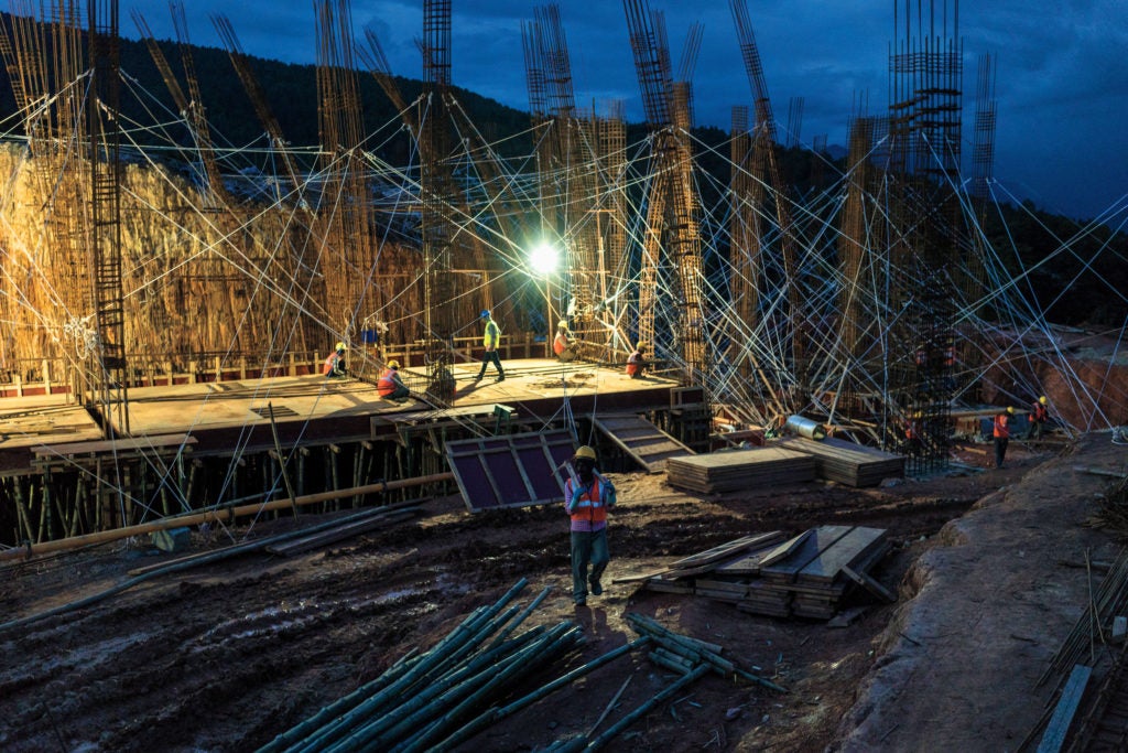 Campus under construction